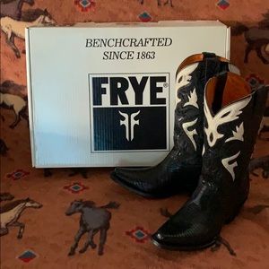 Classic Frye Cowboy boots.